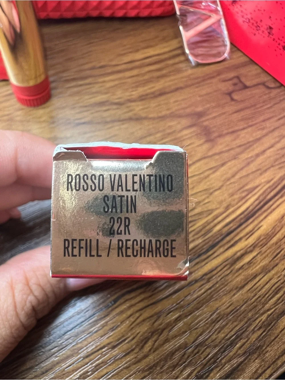Valentino Refillable Lipstick Set NWOT